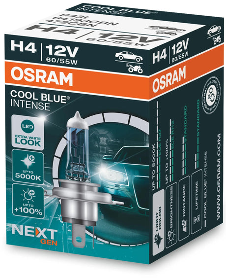 Osram pandelampe cool blue intense lampe h4 60 55 w cool blue intense