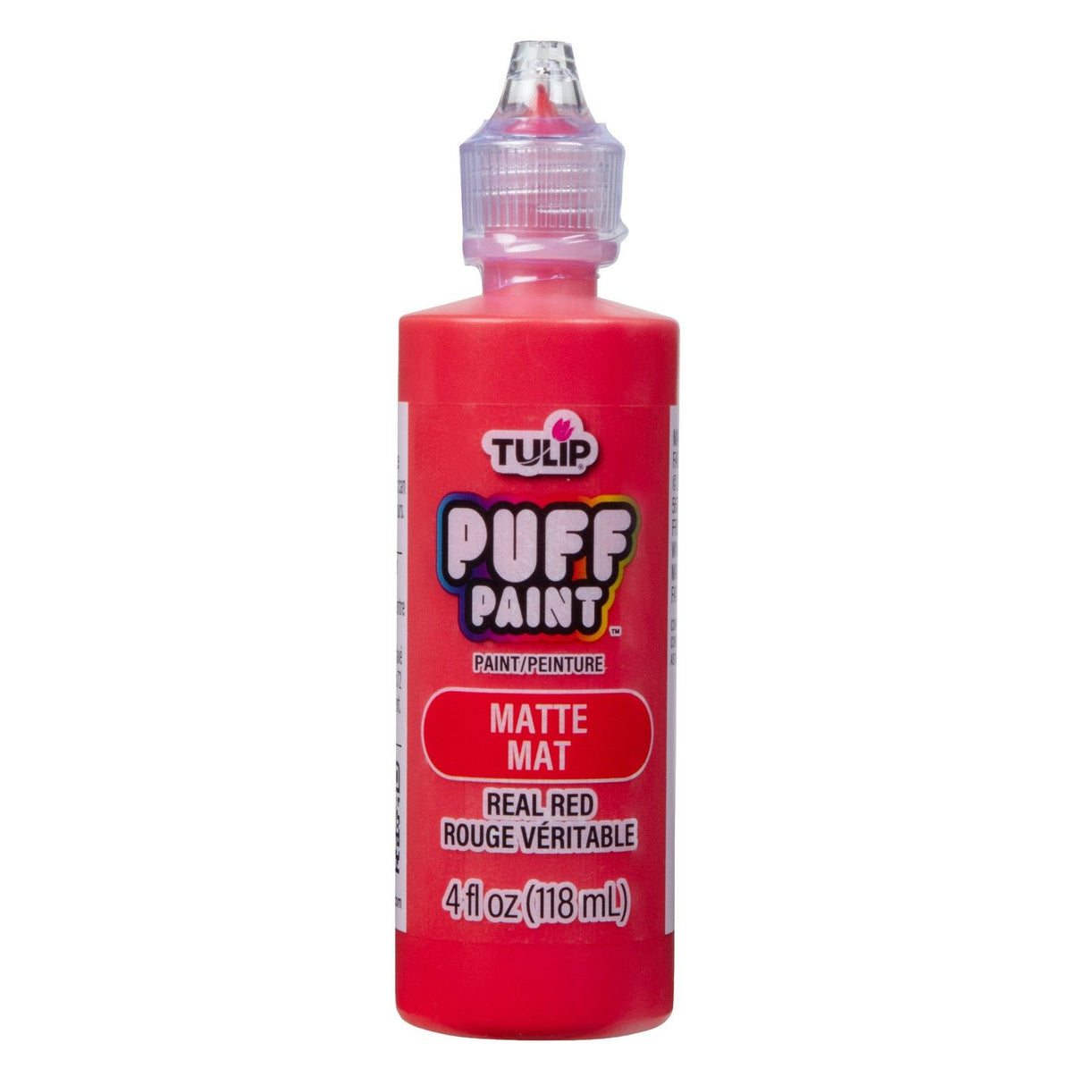 Tulipan • dimensionel stofmaling mat ægte rød 118ml