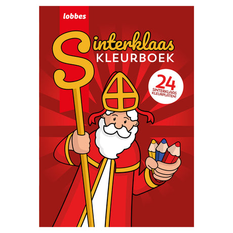 Bogtilbud Holland f.eks. Sinterklaas malebog