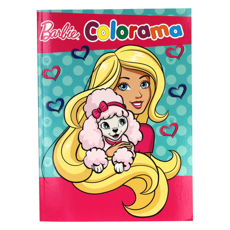 Bogtilbud Holland bv barbie colorama malebog
