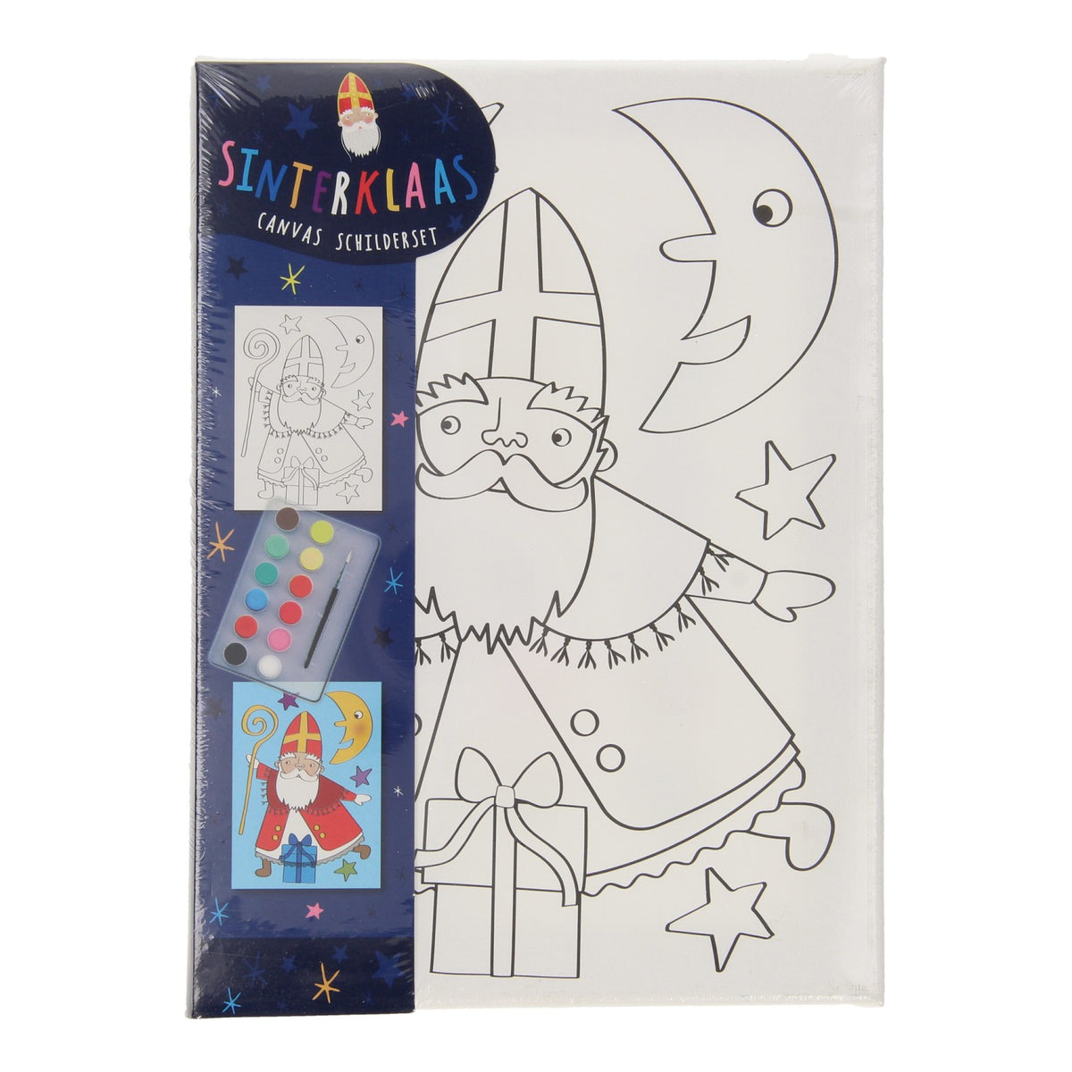 Lærredsmaleri Sinterklaas