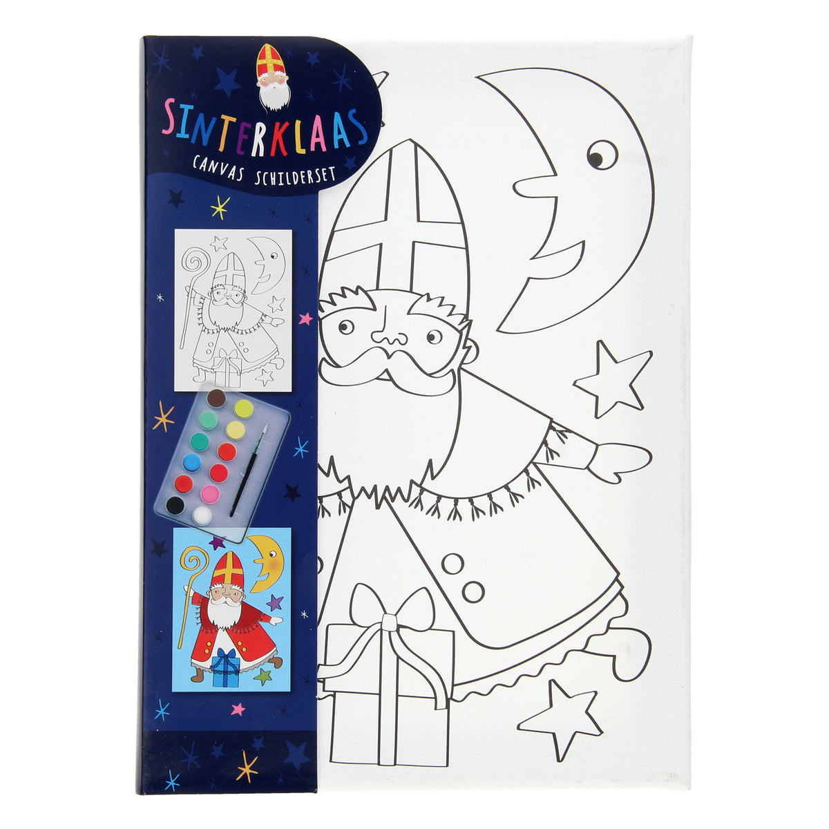 Lærredsmaleri Sinterklaas