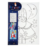 Lærredsmaleri Sinterklaas