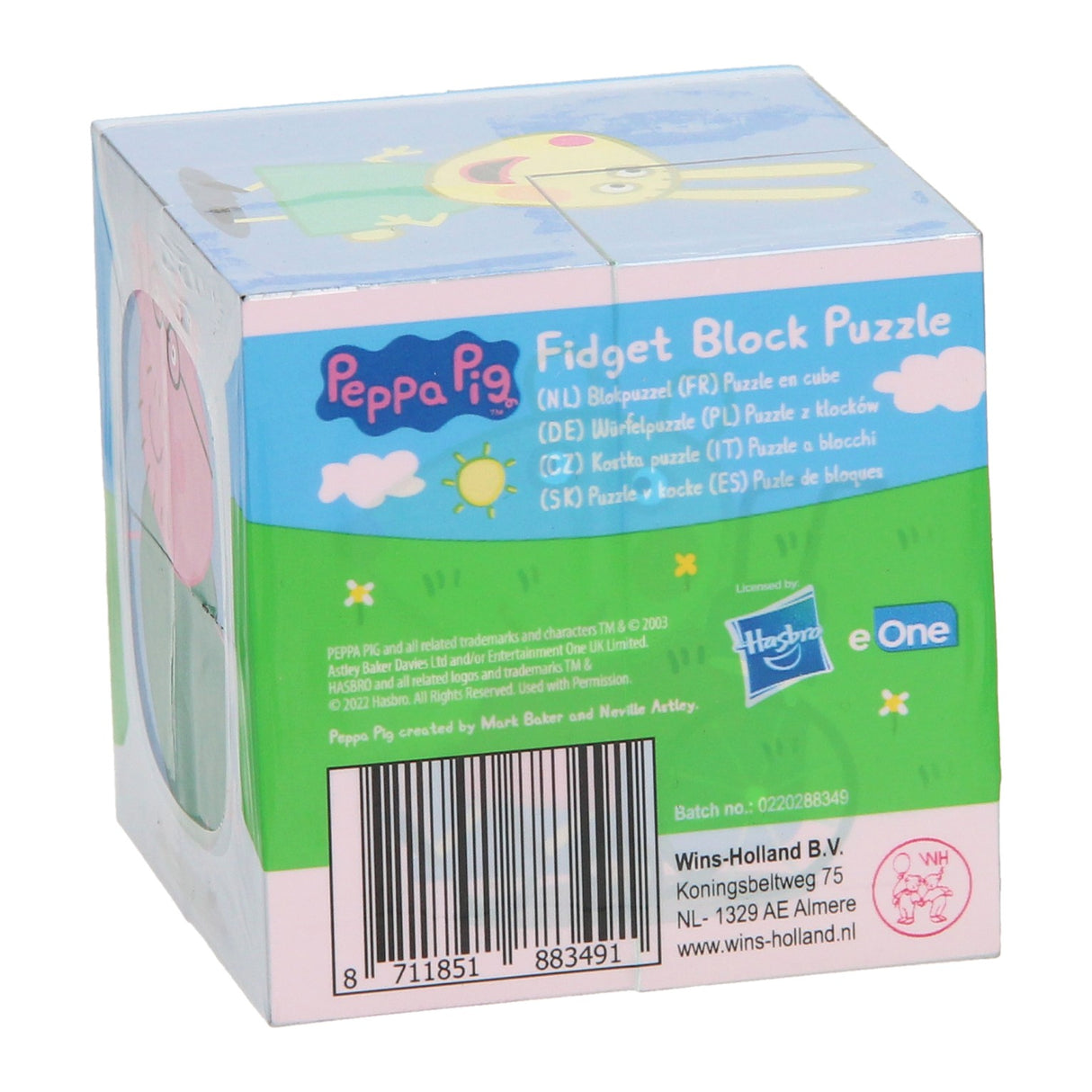 Vinder holland peppa pig fidget blok puslespil