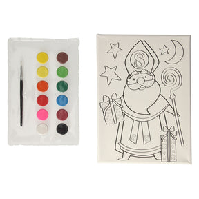 Wins Holland lærred Sinterklaas maleri sæt