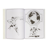 Warner Bros Color Color Book Superman med klistermærker
