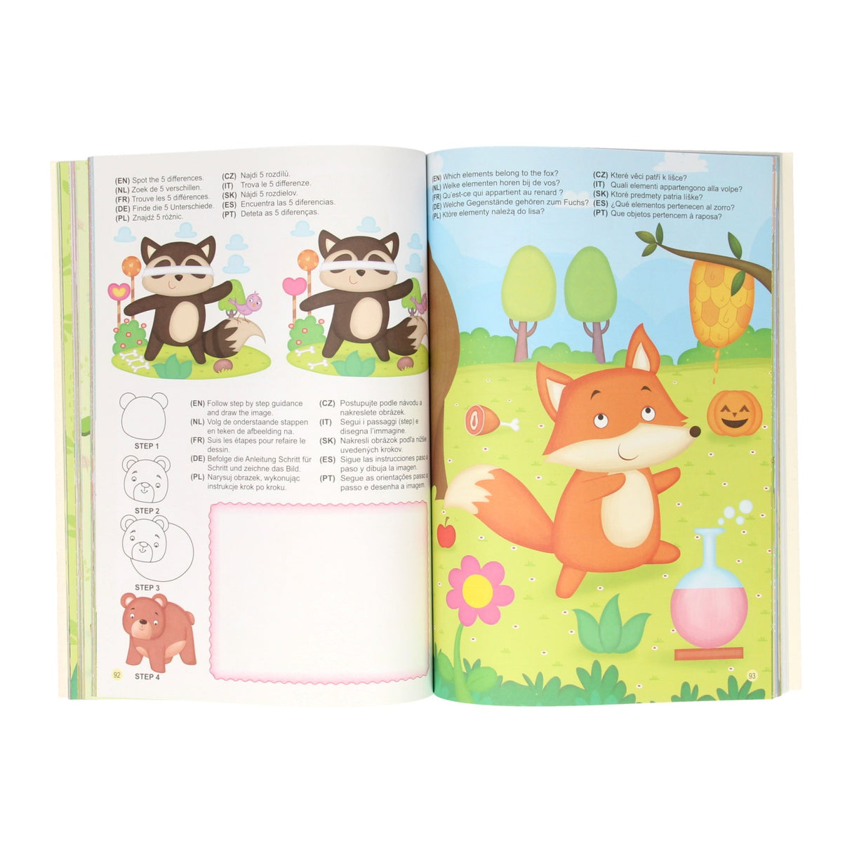 Vinder Holland Colours Activity Book Jungle