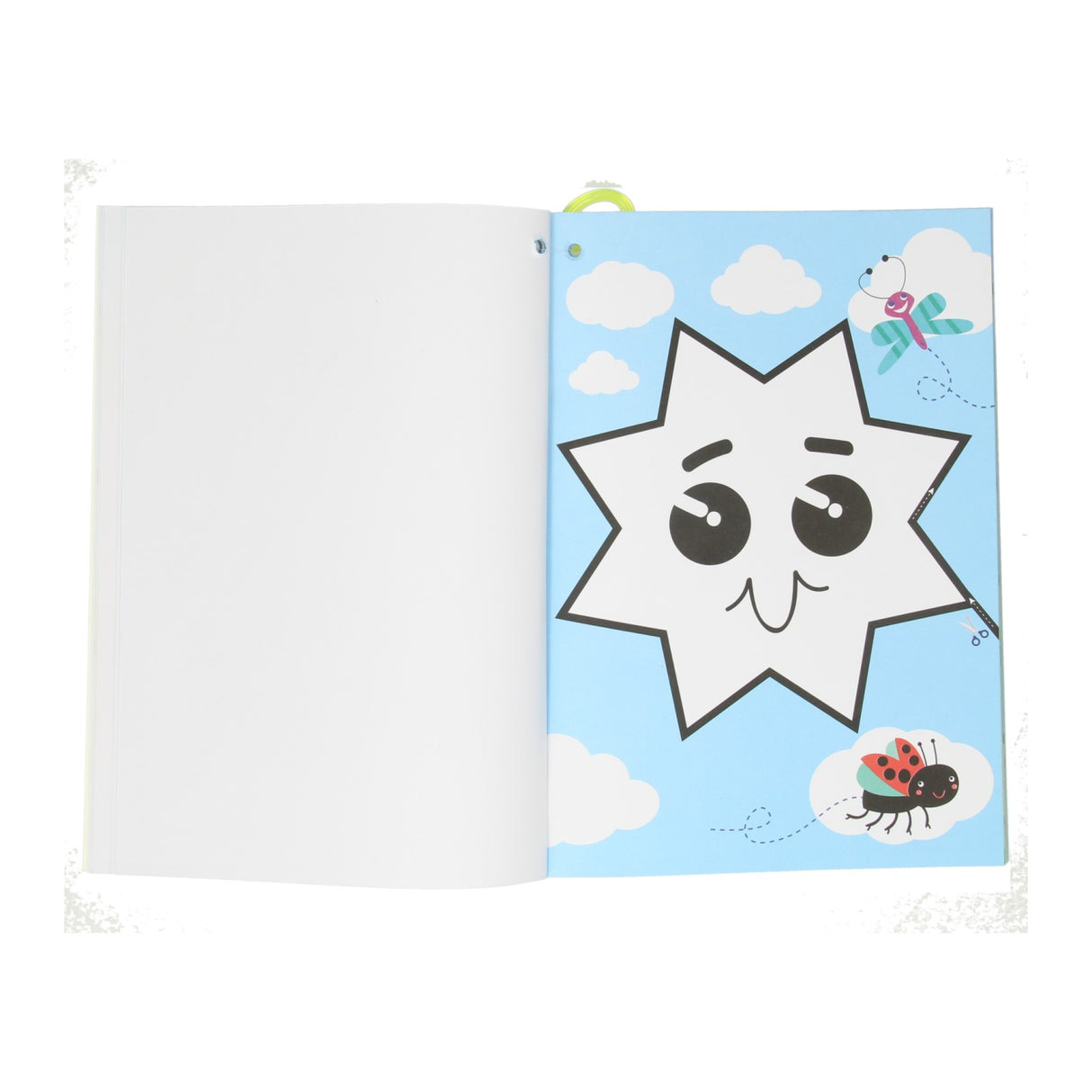 Vinder Holland Cut and Coloring Book med sikker