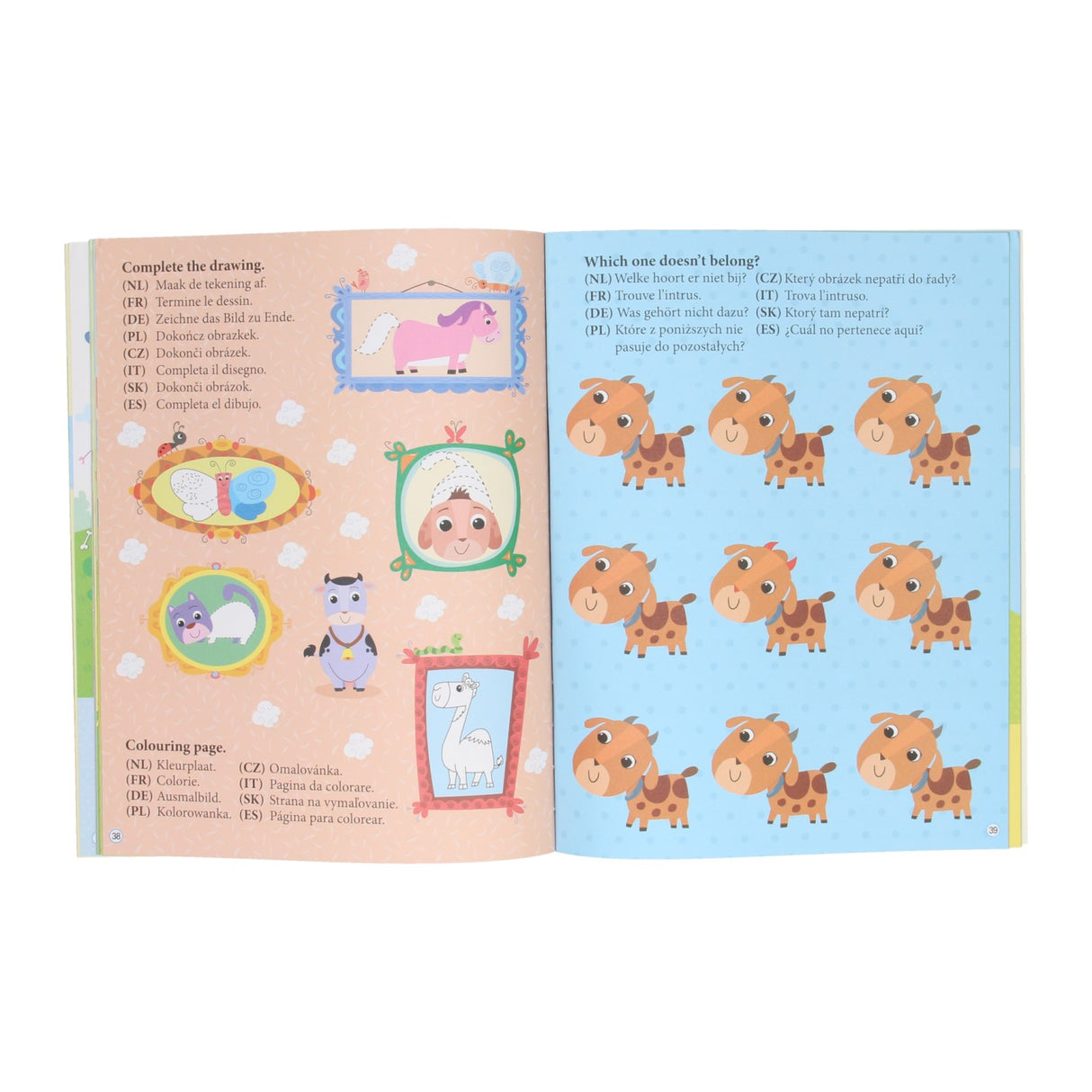 Vinder Holland Activity Book - Jungle