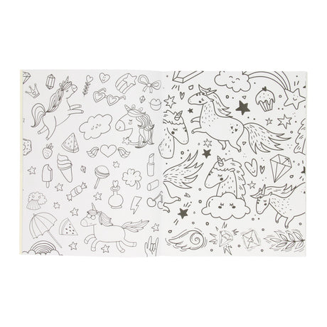 Vinder holland doodle malebog - enhjørning