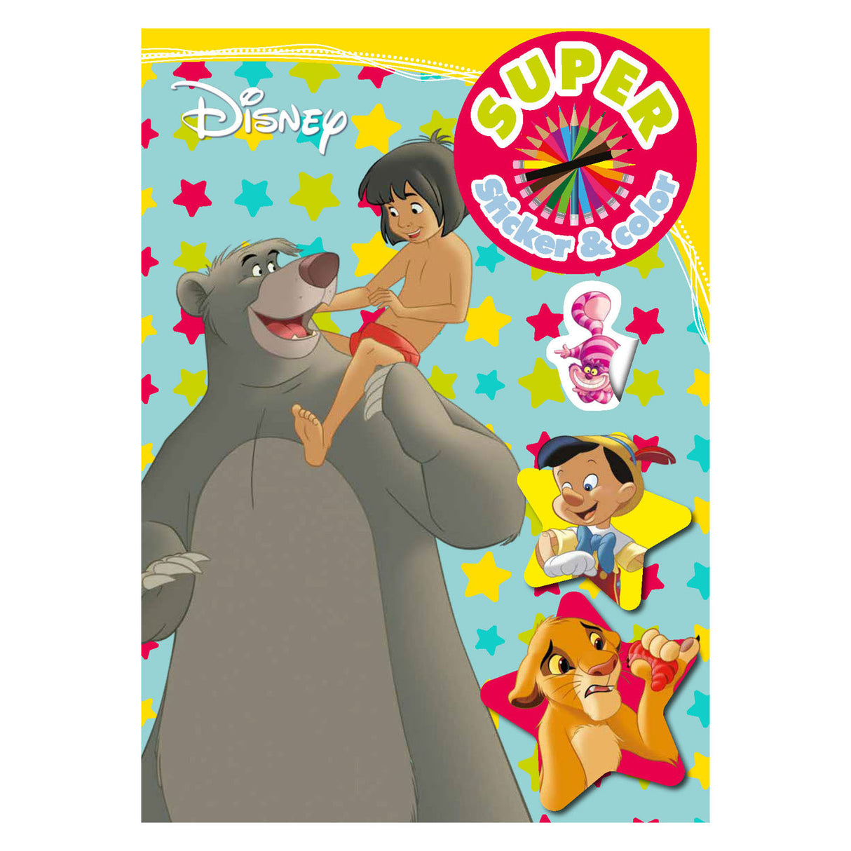 Book Specials Nederland BV Disney Classics Super Sticker Color Book