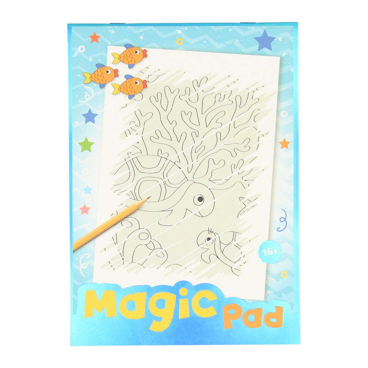Vinder Holland Tover Scratch Block - Marine Animals