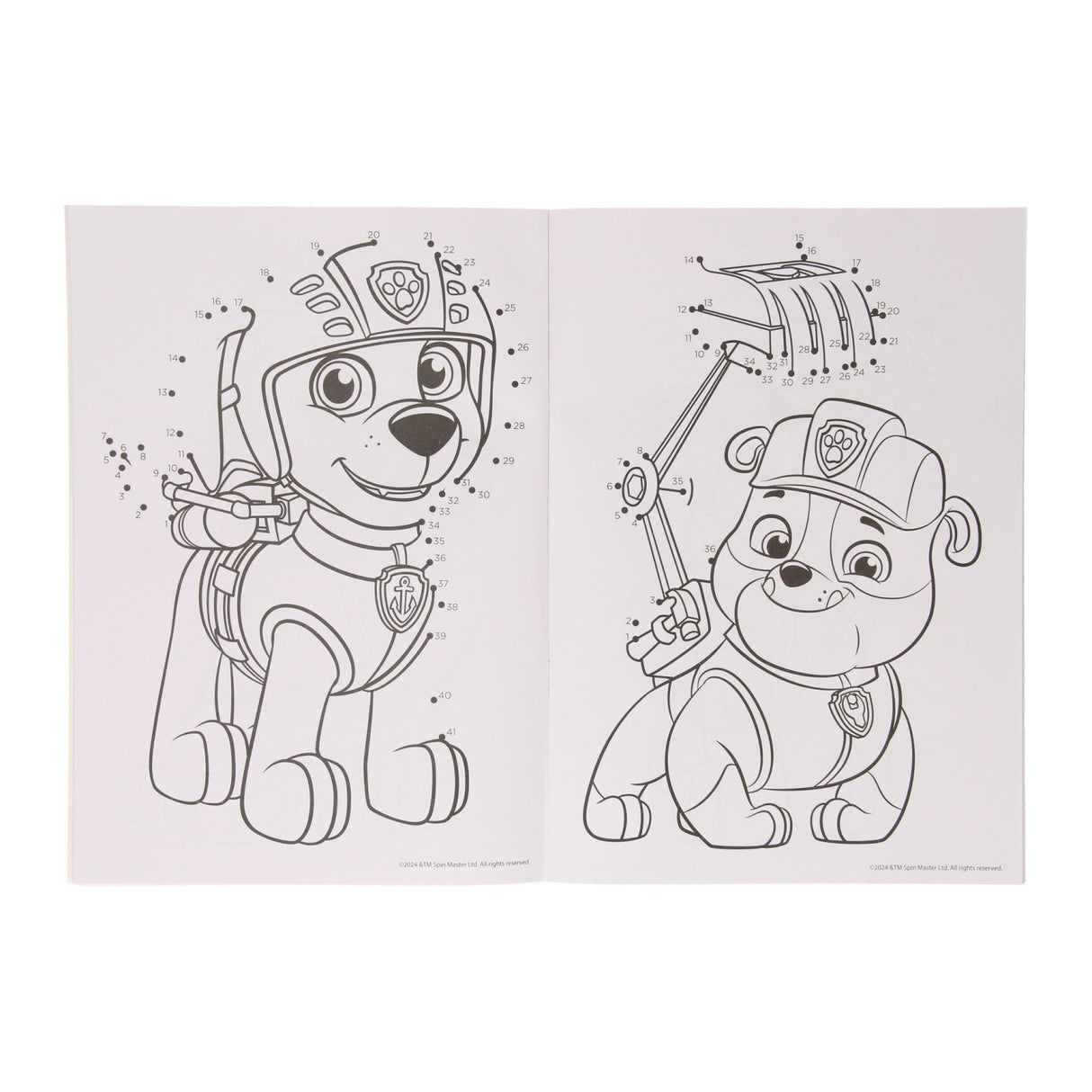Vinder Holland forbinder Points Colorbook Paw Patrol