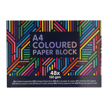 Vinder Holland Block Farvet papir A4
