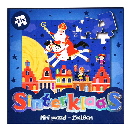 Wins Holland mini puslespil Sinterklaas, 24 stk.