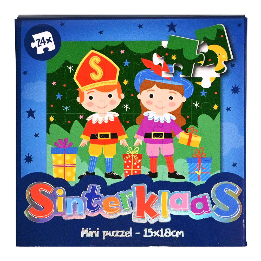 Wins Holland mini puslespil Sinterklaas, 24 stk.