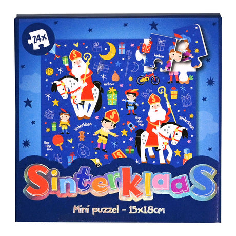 Wins Holland mini puslespil Sinterklaas, 24 stk.