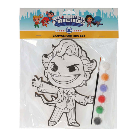 Vinder Holland lærredsmaleri DC Comics - The Joker - inklusive pensel og 6 malingsfarver