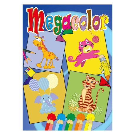 Bogtilbud Holland bv megacolor malebog dyr
