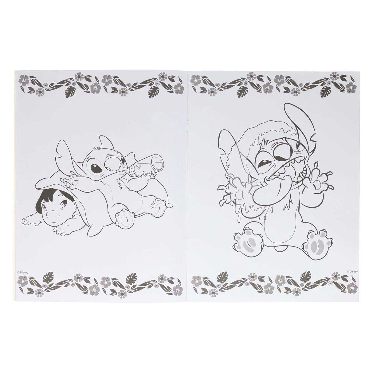 Intro stitch colorio malebog, 32 sider.
