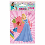 Bogtilbud Holland bv Disney fest malebøger prinsesse, 6 stk.