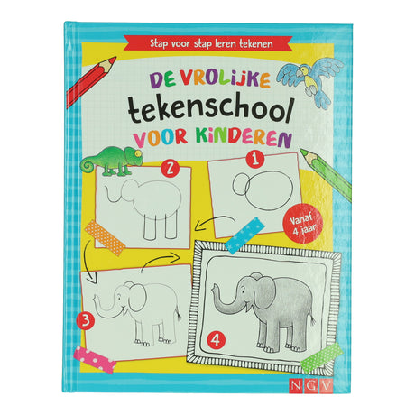 Vinder Holland den muntre tegneskole for børn - trin for trin