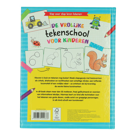 Vinder Holland den muntre tegneskole for børn - trin for trin