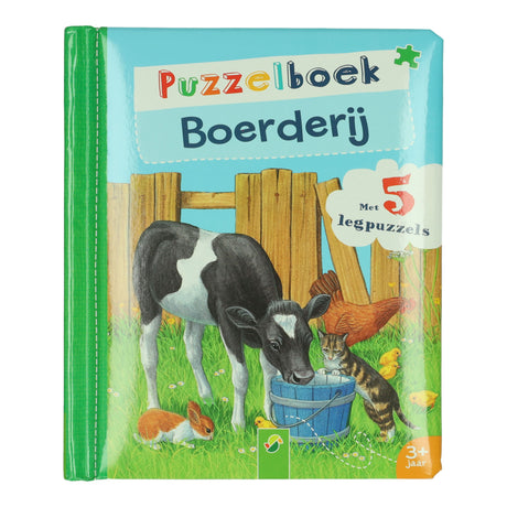 Vinder Holland puslespil bog gård - 5 puslespil