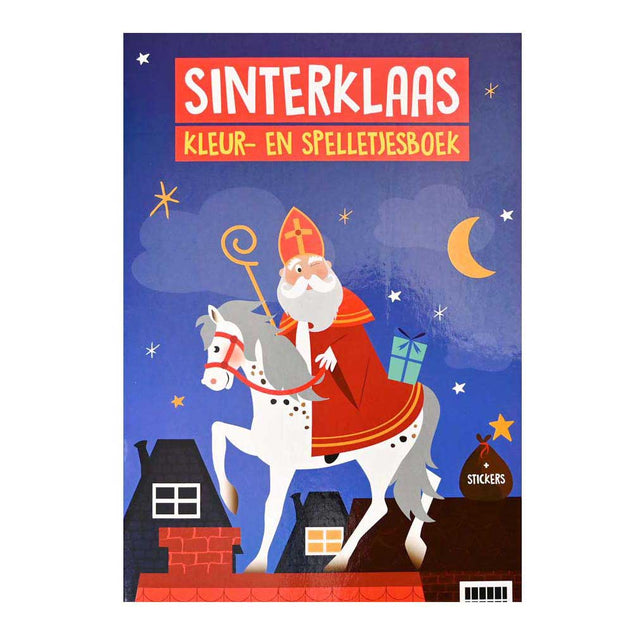 Vinder Holland male- og spilbog A4 Sinterklaas