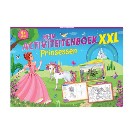 Vinder Holland min aktivitetsbog XXL prinsesser - farvelægningssider og puslespil