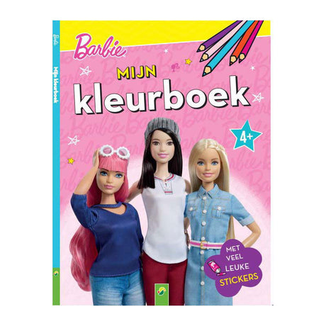Vinder Holland min malebog med klistermærker - Barbie