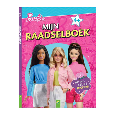 Vinder Holland min gådebog med klistermærker - Barbie