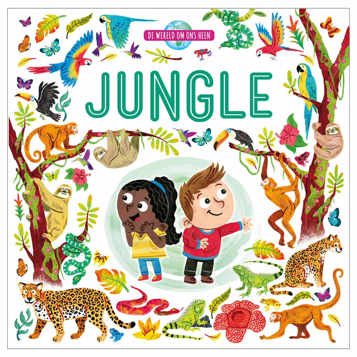 Rebo forlags tavlebog verden omkring os - jungle