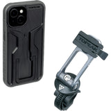 Topeak telefonholder ridecase iPhone 15 plus vedhæftning