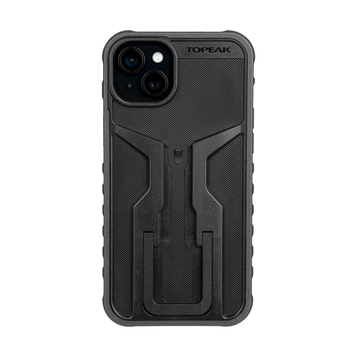 Topeak telefonholder ridecase iPhone 15 plus vedhæftning