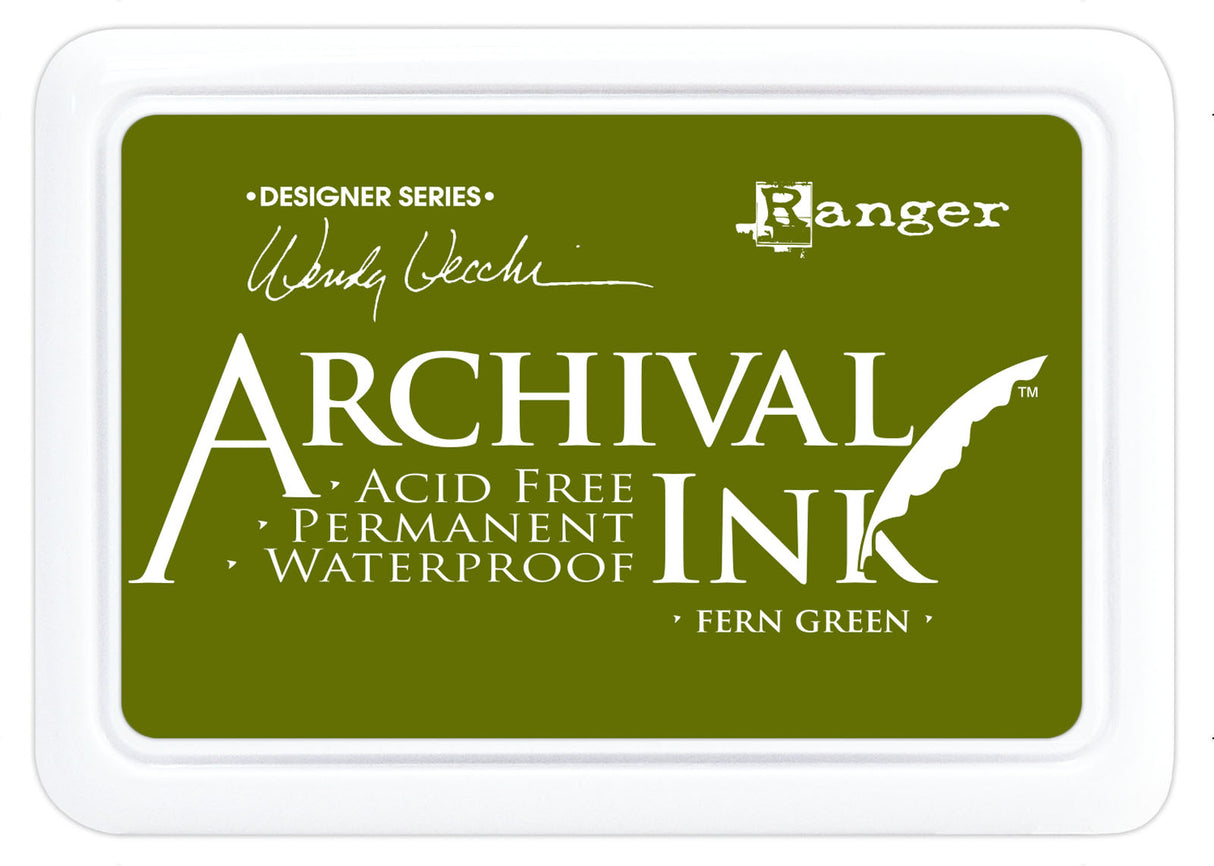 Ranger ink ranger • arkivblækpude bregnegrøn