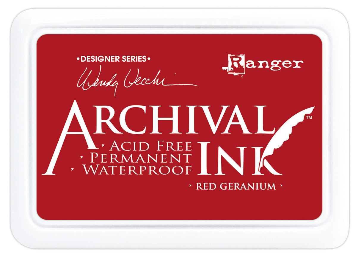 Ranger ink ranger • arkivblækpude rød geranium