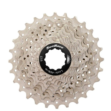 Sunrace Cassette 10 Speed ​​11-28t. CSRS0 Silver Alu Spider