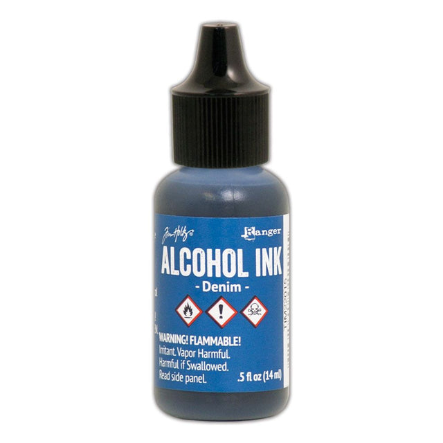 Ranger ink ranger • tim holtz alkohol blæk denim 14ml