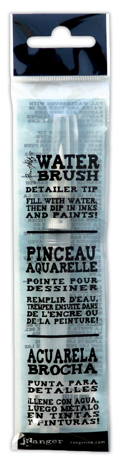 Ranger ink ranger • tim holtz vandbørstedetaljer
