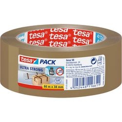 Tesa ultra strong 57175-00000-02 pakningstape pakke brun (L x B) 66 m x 38 mm 1 stk.