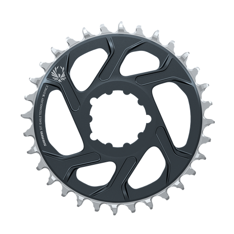 Sram kædehjul 32t x-sync eagle dm 3mm offset gx eagle lunar grey
