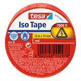 Tesa 1067798 - elektrisk isolering 10m x 15mm rød | 10 stk