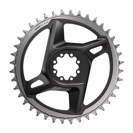 Sram kædering 42 tænder e1 direkte montering x-sync grå xplr rød kraft 8 bolte