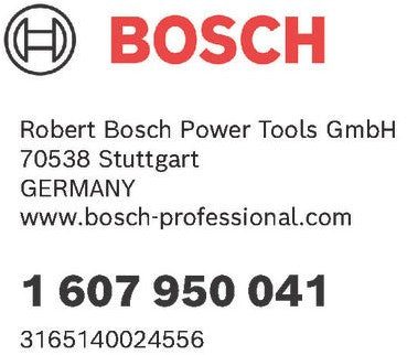 Bosch tilbehør reservenøgler til tandhjulsborepatroner s3, a, 110 mm, 50 mm, 4 mm, 8 mm 1. - 1607950041