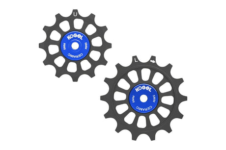 Sram kogel derailleurwieltjes derailleurwielen set xplr oversized cross 12 14t zwart