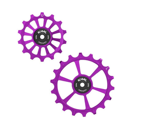 Sram kogel derailleurwieltjes cross 14 18t transmission paars