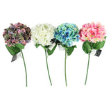 Kunstig blomsterhortensia 54 cm 4 assorteret | 24 stk