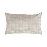 Vintage fløjlspude beige 30x50 cm