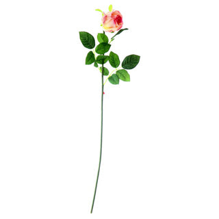Ingen mærke kunstig gren roser lys pink 56 cm | 6 stk